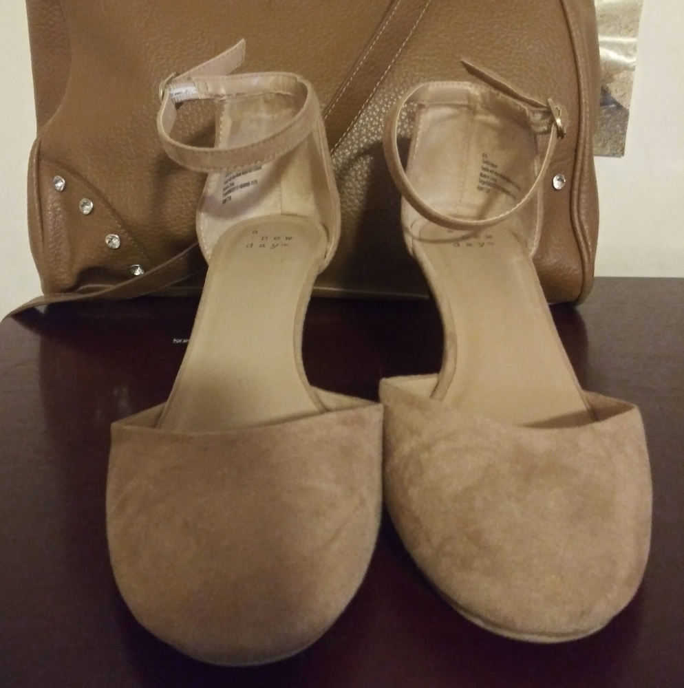 Suede Wedge Shoes